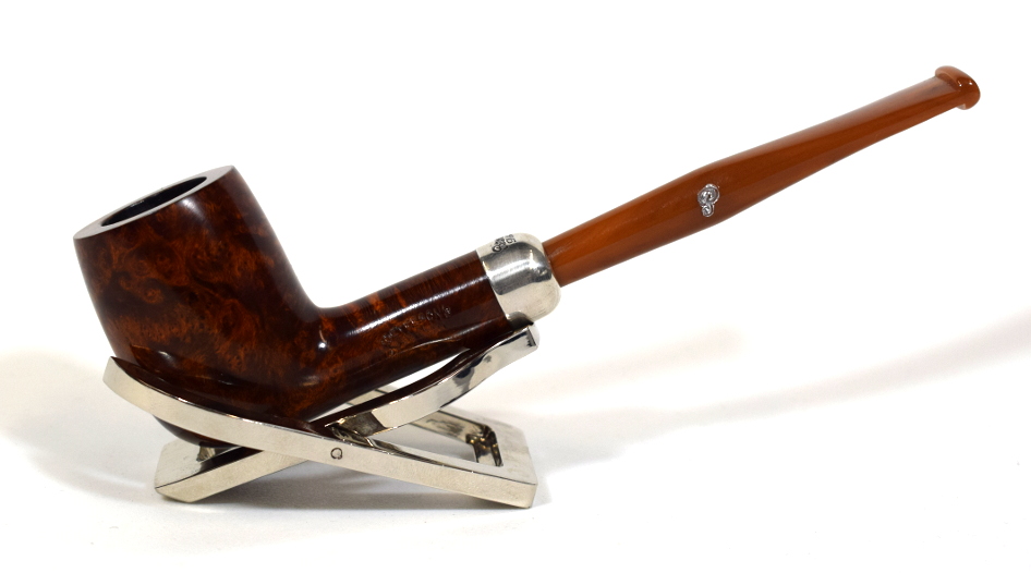 Peterson Short Classic 15 Silver Mounted Fishtail Pipe (PE463)  - End of Line